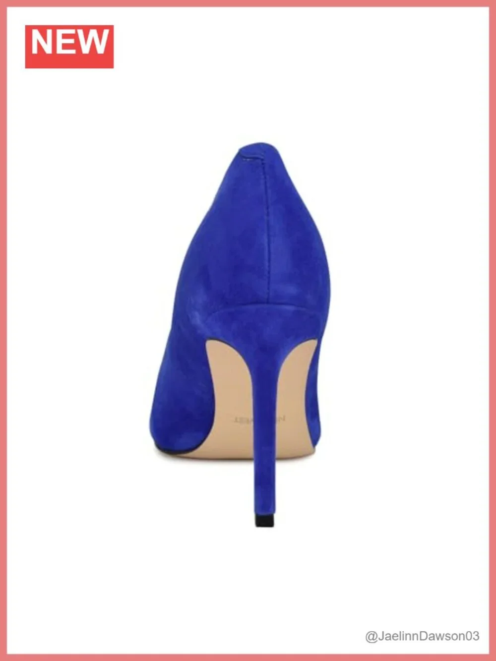 Nine West Oraye Suede Stiletto Heel Pointed Toe Pumps
